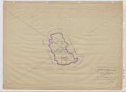 Plan du cadastre rénové - Estrées-en-Chaussée : tableau d'assemblage (TA)