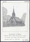 Hyencourt-le-Grand : église Saint-Léger reconstruite après la guerre 1914-1918 - (Reproduction interdite sans autorisation - © Claude Piette)