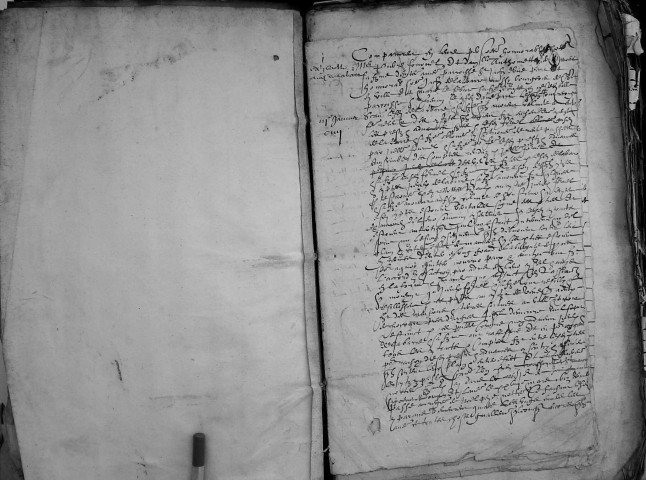 Etude de Me Noël Pezé à Amiens (étude n°13). Minutes des années 1614-1615