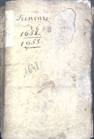 Etude de Me Pierre Trencart à Amiens (étude n°9). Minutes de l'année 1658