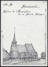 Dromesnil : église de l'Assomption de la Sainte-Vierge - (Reproduction interdite sans autorisation - © Claude Piette)