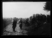 Manoeuvres octobre 1902 - route de Grattepanche