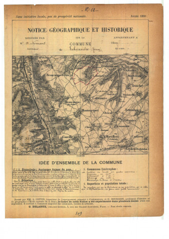 Lafresguimont Saint Martin (La Boissiere Saint Martin) : notice historique et géographique sur la commune
