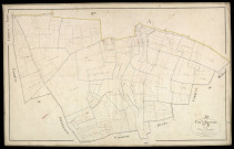 Plan du cadastre napoléonien - Ercourt : Fond de Trinquie (Le), B