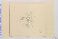 Plan du cadastre rénové - Hypercourt (Omiécourt) : tableau d'assemblage (TA)