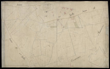 Plan du cadastre napoléonien - Aigneville : Chemin de Gamaches (Le), C