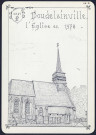 Doudelainville : l'église en 1978 - (Reproduction interdite sans autorisation - © Claude Piette)