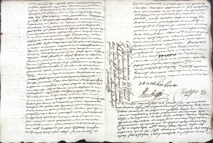 Etude de Me Charles Machart à Amiens (étude n°16). Minutes de l'année 1730