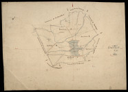 Plan du cadastre napoléonien - Cramont : tableau d'assemblage