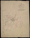 Plan du cadastre napoléonien - Fignieres : tableau d'assemblage