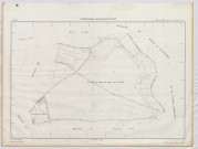 Plan du cadastre rénové - Fresne-Mazancourt : section Z1