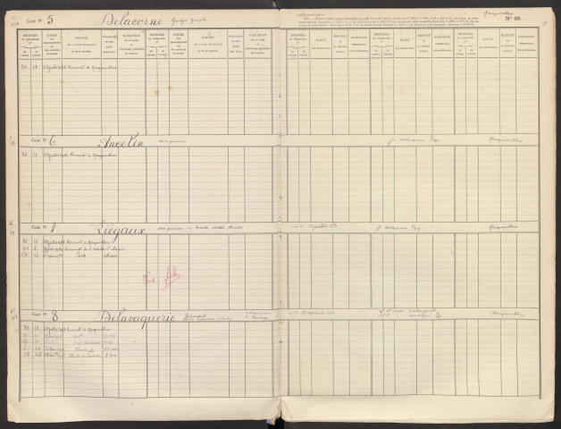 Répertoire des formalités hypothécaires, du 10/08/1943 au 13/03/1944, registre n° 009 (Conservation des hypothèques de Montdidier)