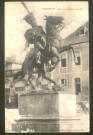 Lunéville : statue du général Lasalle