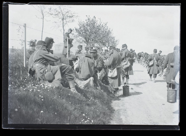 72e - marches d'épreuve - 3e jours - Cagny - mai 1904