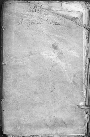 Etude de Me Antoine Limeux à Amiens (étude n°11). Minutes de l'année 1613