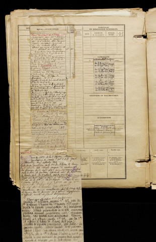 Lainé, Oswald, né le 11 mars 1890 à Belloy-Saint-Léonard (Somme), classe 1910, matricule n° 679, Bureau de recrutement d'Amiens