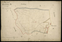 Plan du cadastre napoléonien - Fresnes-Mazancourt (Fresnes) : B1
