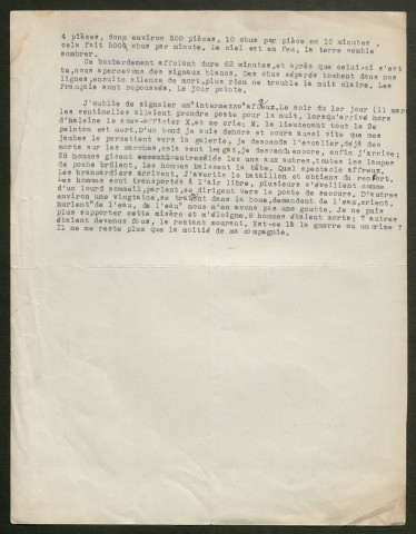 Témoignage de Anonyme 48 (Villemand ?) et correspondance avec Jacques Péricard