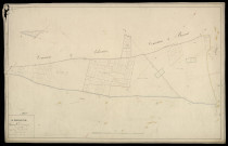 Plan du cadastre napoléonien - Lafresguimont-Saint-Martin (Guibermesnil) : Grande Pièce (La), E
