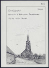 Etricourt (commune d'Etricourt-Manancourt) : église Saint-Michel - (Reproduction interdite sans autorisation - © Claude Piette)