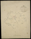 Plan du cadastre napoléonien - Goyencourt : tableau d'assemblage