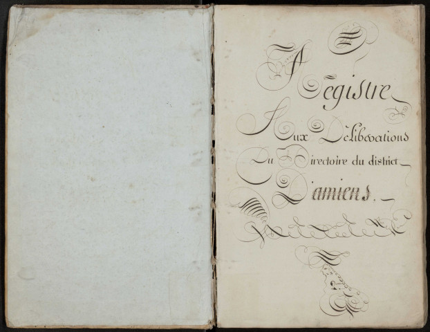 Délibérations du Directoire du district d’Amiens : 24 novembre 1790-19 février 1791