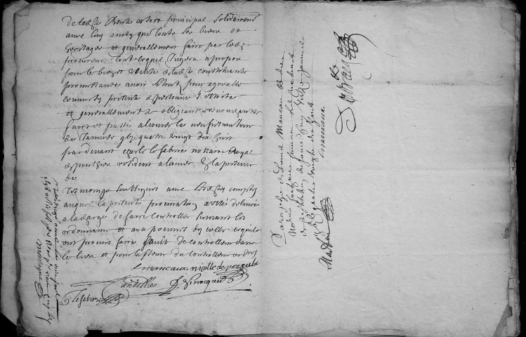 Etude de Me Antoine Debacq à Amiens (étude n°6). Minutes de l'année 1698