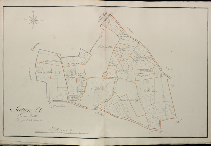 Plan du cadastre napoléonien - Atlas cantonal - Belloy-en-Santerre (Belloy) : A