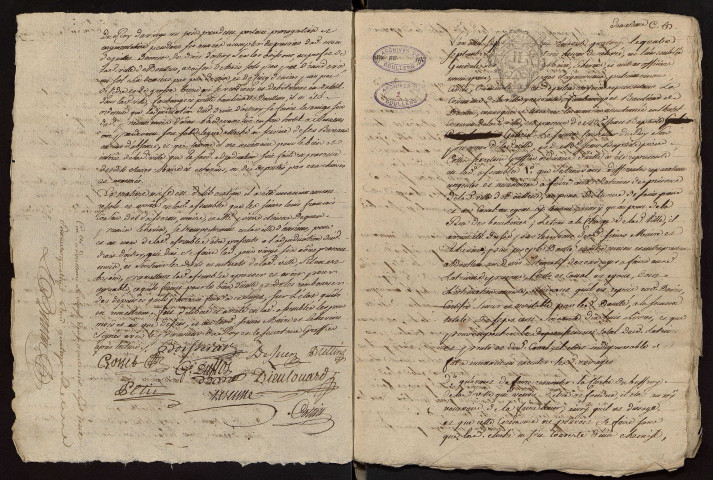 Doullens. Délibérations de l'échevinage