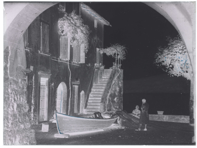 Scène de bords de mer