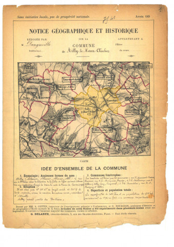 Ailly-le-Haut-Clocher : notice historique et géographique sur la commune