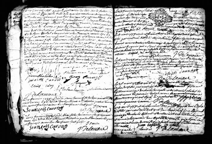 Tilloy-lès-Conty (Notre-Dame) : baptêmes, mariages, sépultures