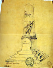 Guerre 1914-1918. Projet de monument aux morts de la commune de Valines