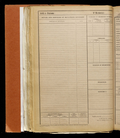 Petit, Arthur Henri Joseph, né le 29 juillet 1897 à Prouville (Somme), classe 1917, matricule n° 840, Bureau de recrutement d'Abbeville