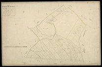 Plan du cadastre napoléonien - Hornoy-le-Bourg (Hallivillers-Lincheux) : Bois du Quesnel (Le), B2