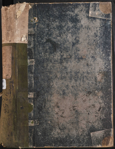 Maison d'arrêt d'Abbeville. Prévenus. Registre d'écrou : numéros 1 à 752. 28 décembre 1853 - 07 mai 1856