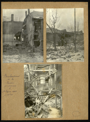 Bombardement de la prison d'Amiens le 18 février 1944 à 12h15