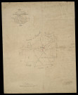 Plan du cadastre napoléonien - Grivillers : tableau d'assemblage