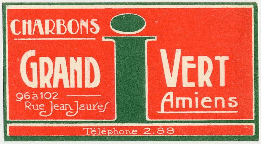 Charbons Grand i Vert à Amiens