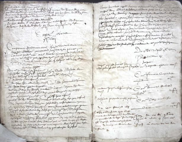Etude de Me François Machart à Amiens (étude n°13). Minutes de l'année 1673
