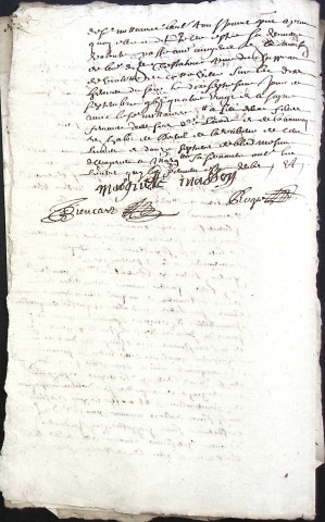 Etude de Me Pierre Trencart à Amiens (étude n°9). Minutes de l'année 1680