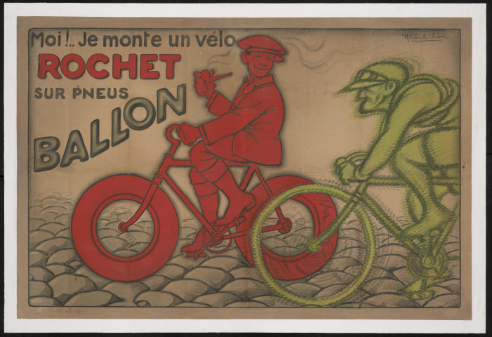 Moi !... je monte un vélo Rochet sur pneus ballon