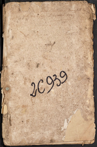 Centième denier du bureau de Conty pour la période du 19 juin 1728 au 23 août 1729