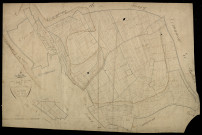 Plan du cadastre napoléonien - Courcelles-sous-Thoix (Courcelles sous Thoix) : Chemin de Belleuse (Le), B