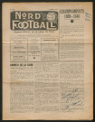 Nord Football. Organe officiel de la Ligue Nord de la Fédération Française de Football Association, numéro 769