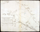 Plan du cours de la rivière de Somme depuis les tombes de Port jusqu'au cap Hornu
