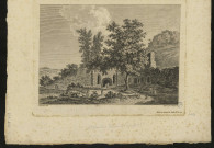 Vue des ruines du château de Pierrefond s