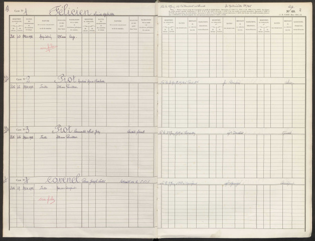 Répertoire des formalités hypothécaires, à partir du 28/10/1955 , registre n° 040 (Conservation des hypothèques de Montdidier)