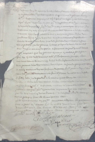 Etude de Me Antoine Perdu à Amiens (étude n°26). Minutes de l'année 1669