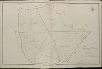 Plan du cadastre napoléonien - Atlas cantonal - Chaulnes : Hexagone (L'), A2